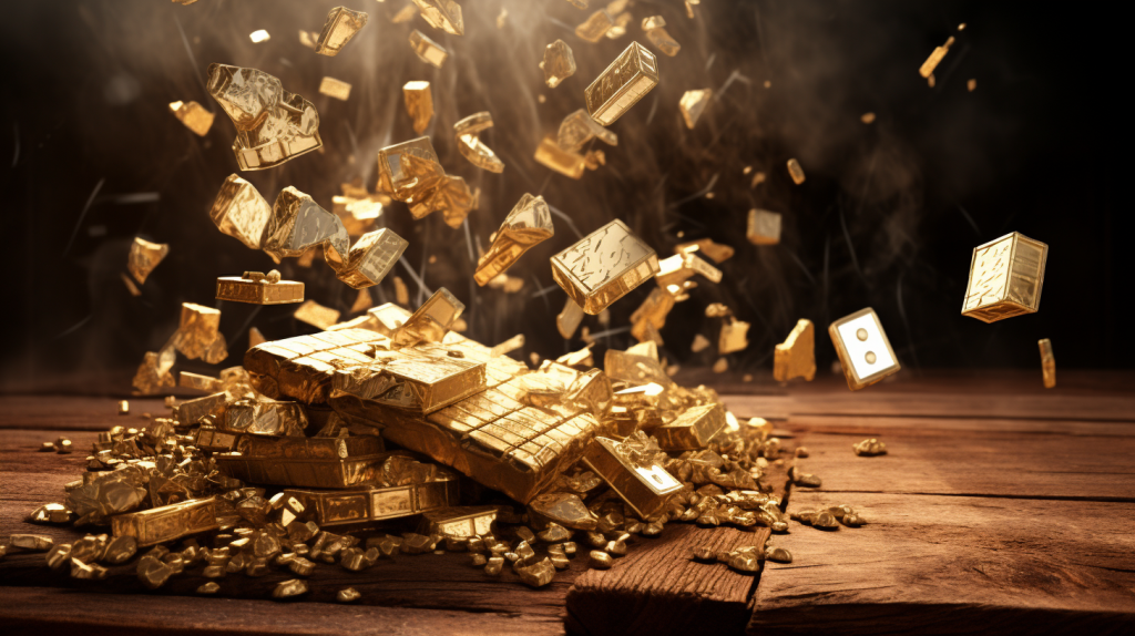 Porque a cotação do ouro está caindo?