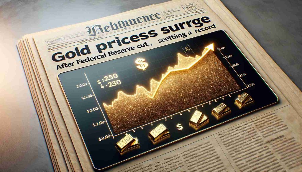 Preços do Ouro Disparam Após Corte do Federal Reserve, Estabelecendo Novo Recorde